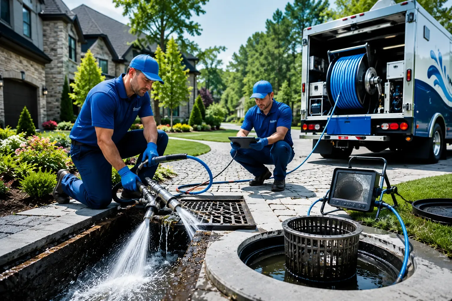 Local outdoor drain cleaning professionals in Weimar, CA